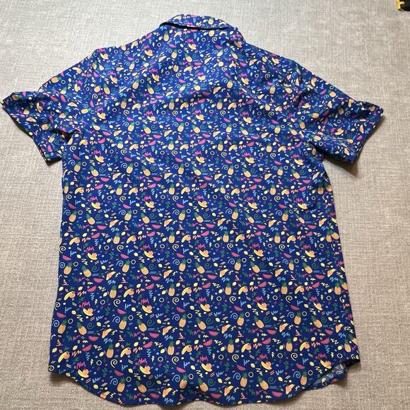 Chubbies The Weekend Shirt Large Tropical Fruit All Over Print Retro Inspired - Picture 6 of 8